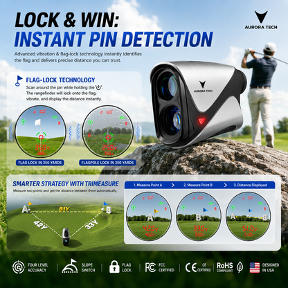Golvia Pro Range Finder Golf 1200 Yards