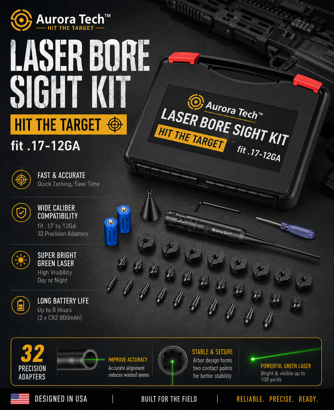 Aurora Tech™ 2.0 - Boresighter